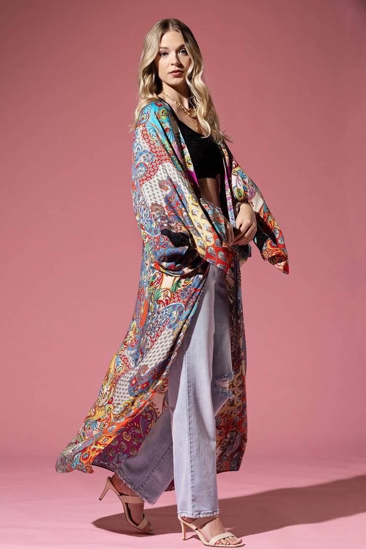 Valentina Maxi Length Kimono