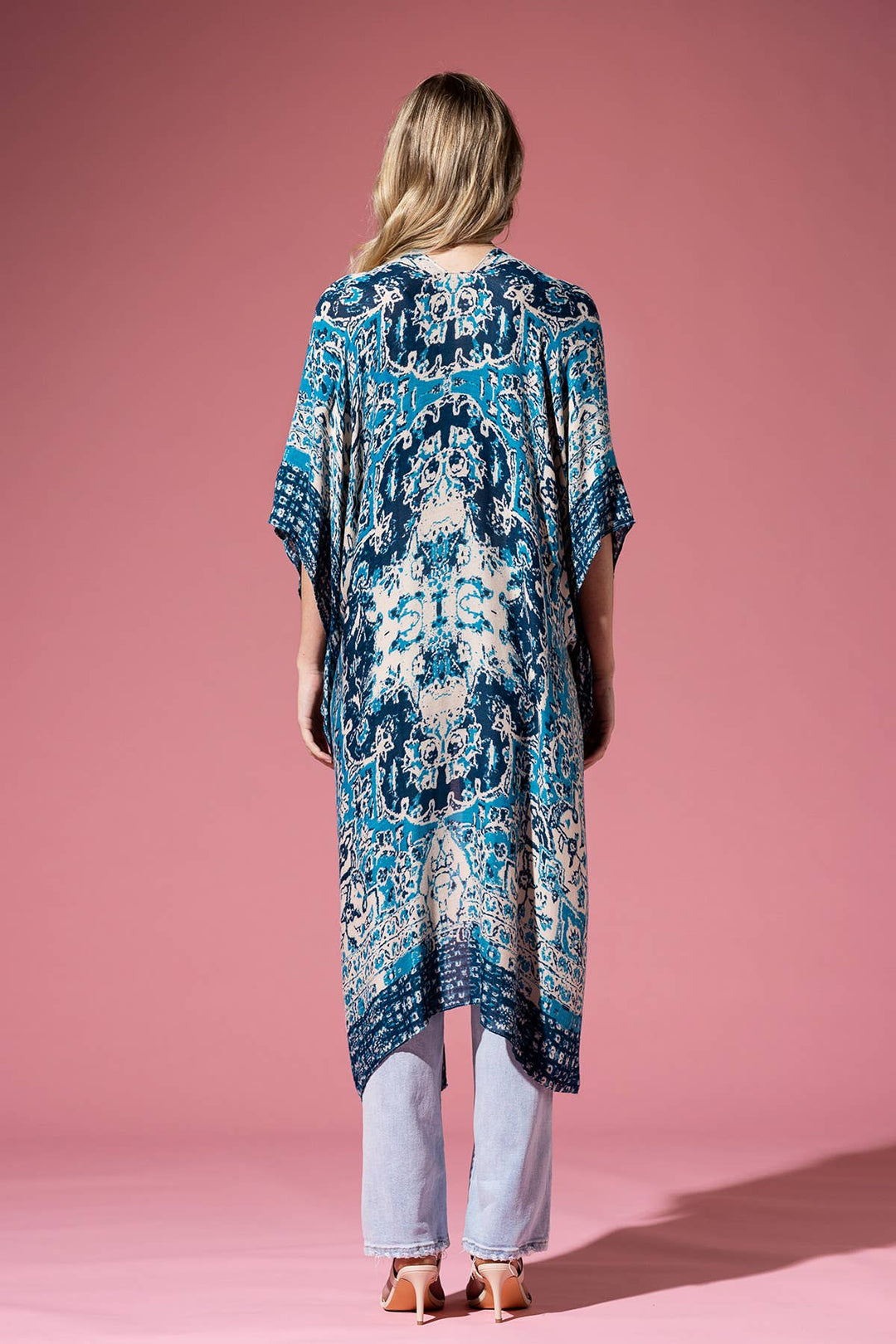 Urbanista Boho Mandala Kimono - Mustard or Blue - @Saucy Ladies