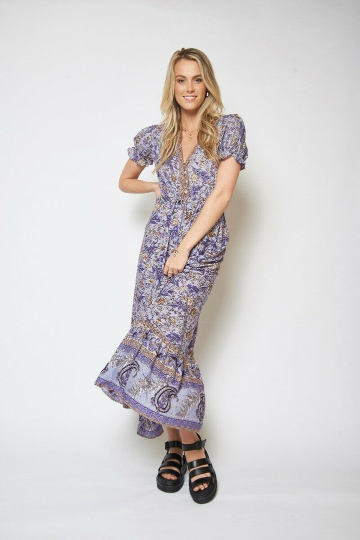 More Is More Lilac Maxi Dress