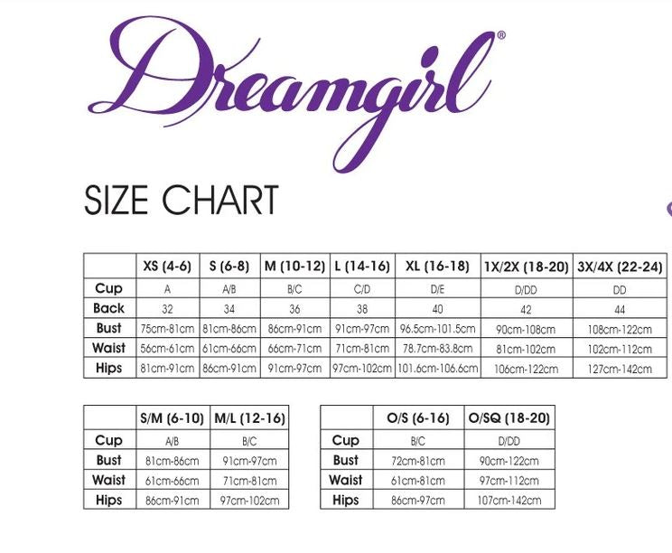 Dreamgirl Soft Shimmer Metallic Gartered Bustier