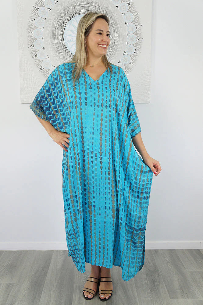 Venus Long Tie Dye Kaftan