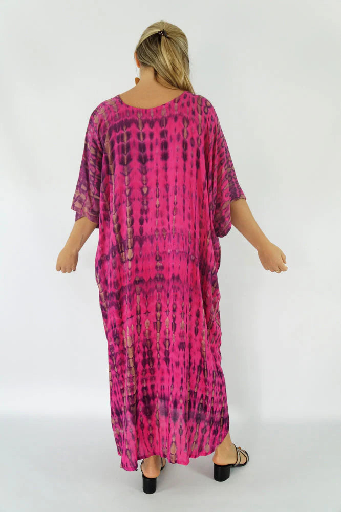 Venus Long Tie Dye Kaftan