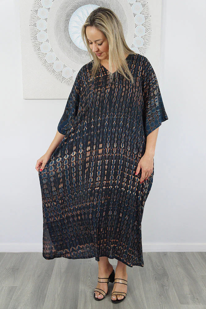 Venus Long Tie Dye Kaftan