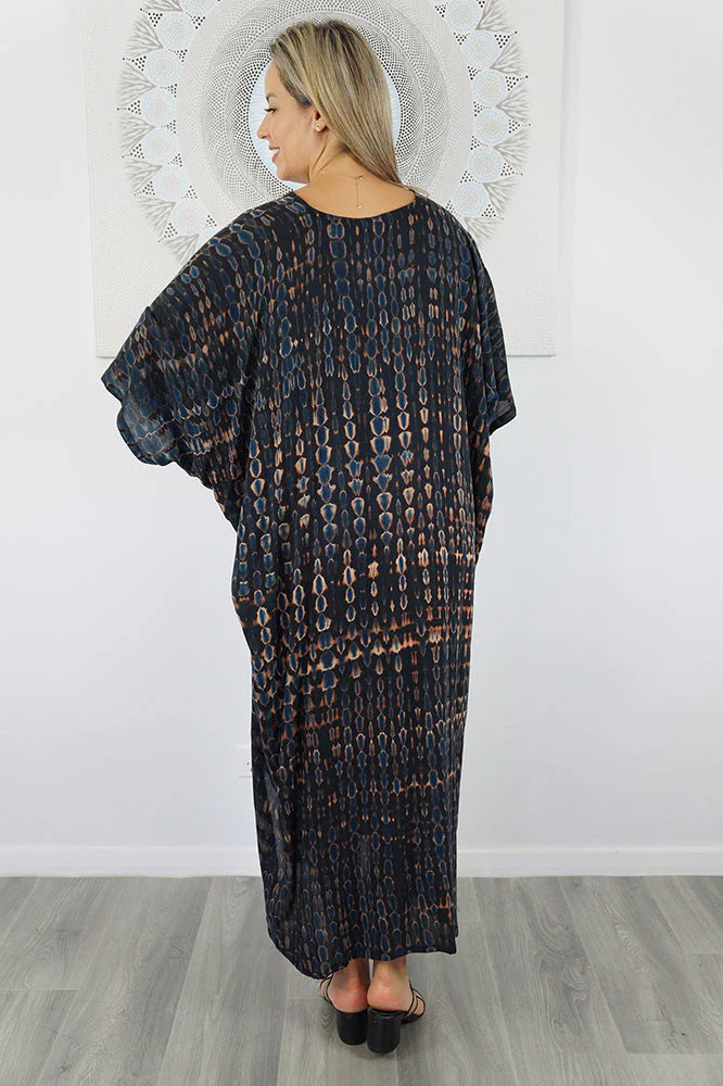 Venus Long Tie Dye Kaftan