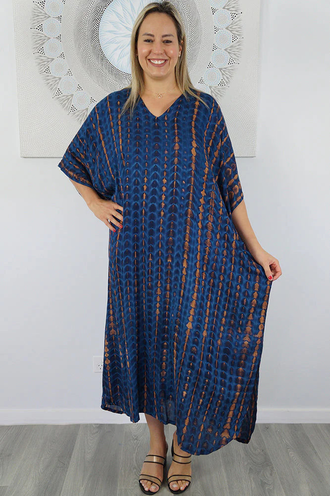 Venus Long Tie Dye Kaftan