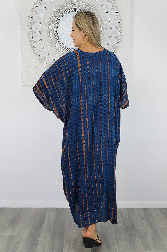 Venus Long Tie Dye Kaftan