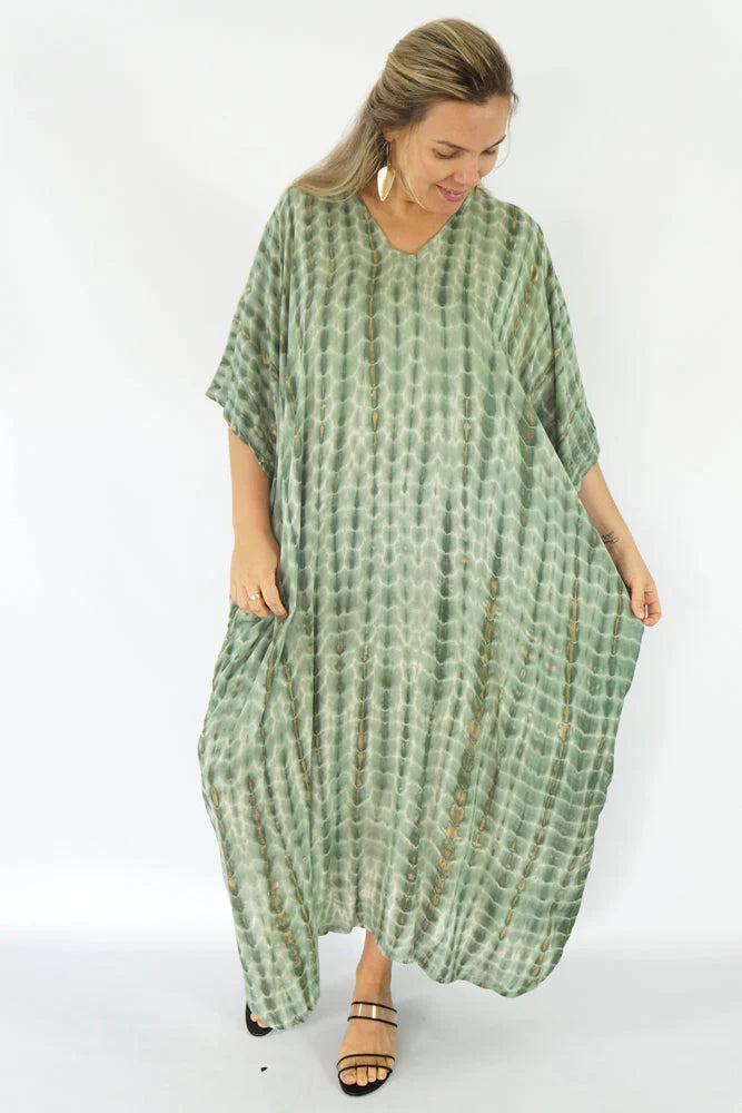 Venus Long Tie Dye Kaftan