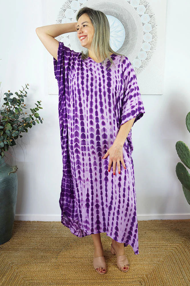 Venus Long Tie Dye Kaftan