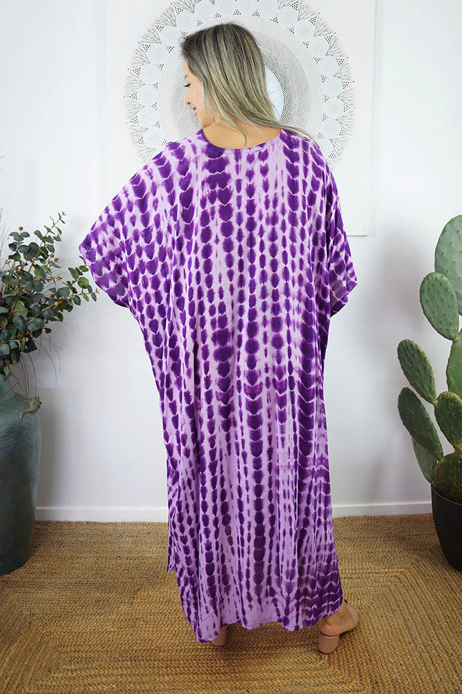 Venus Long Tie Dye Kaftan