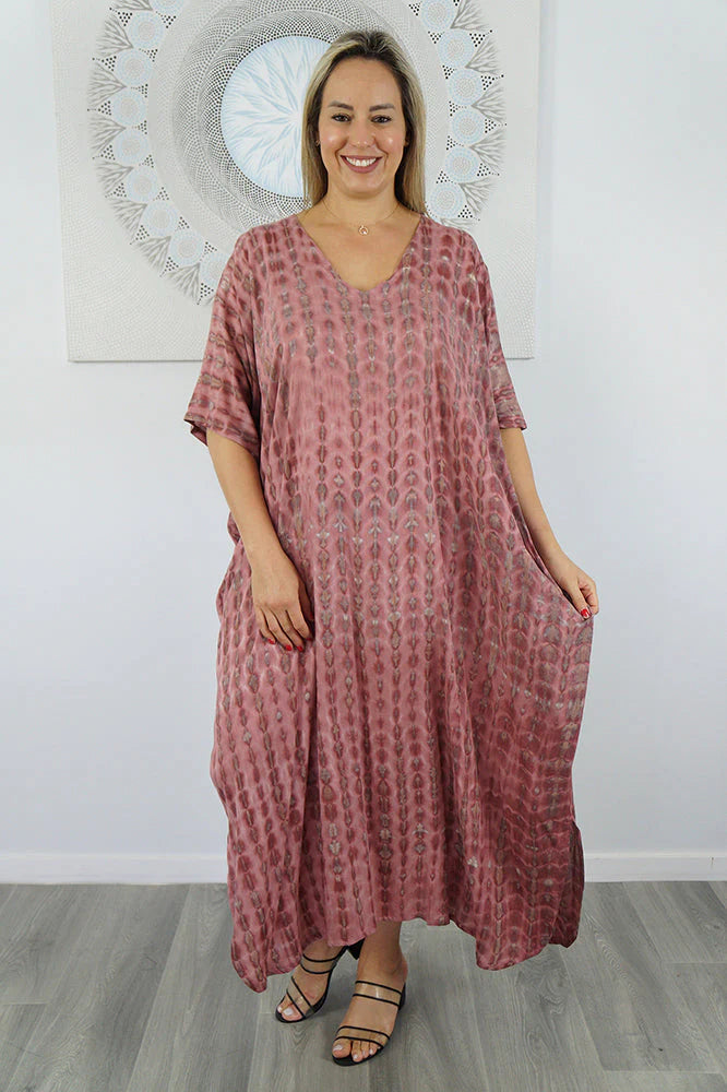 Venus Long Tie Dye Kaftan