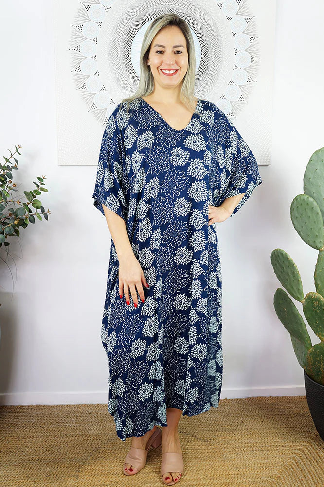 Sunflower Long Kaftan