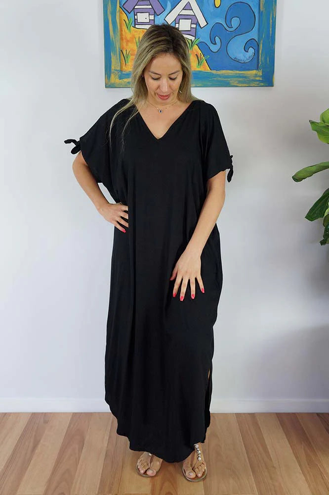 Mykonos Kaftan - Black