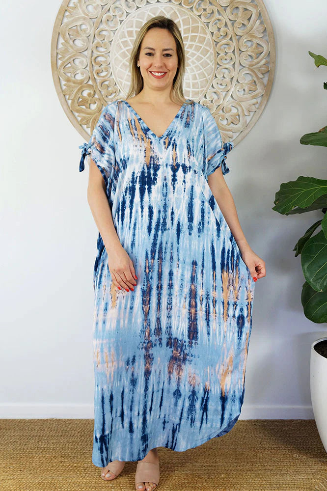 Mykonos Kaftan - Tie Dye