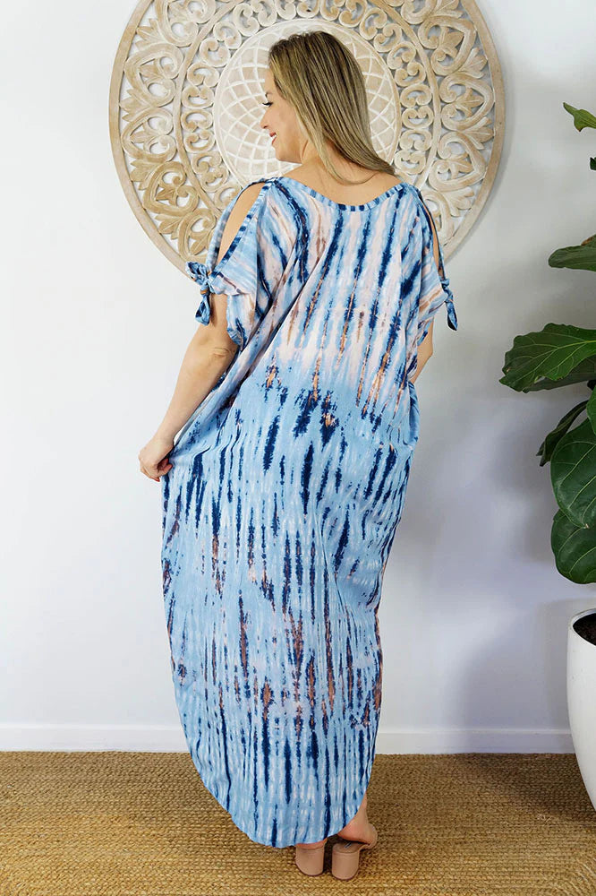 Mykonos Kaftan - Tie Dye