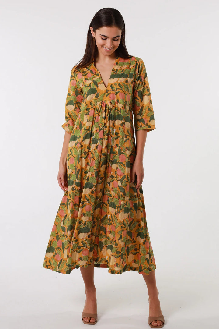 Malia Cotton Midi Dress