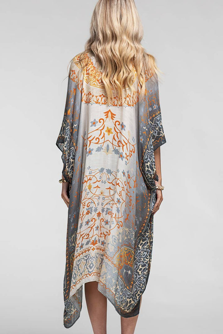 Urbanista - Mandala Boho Ombre Kimono - @Saucy Ladies